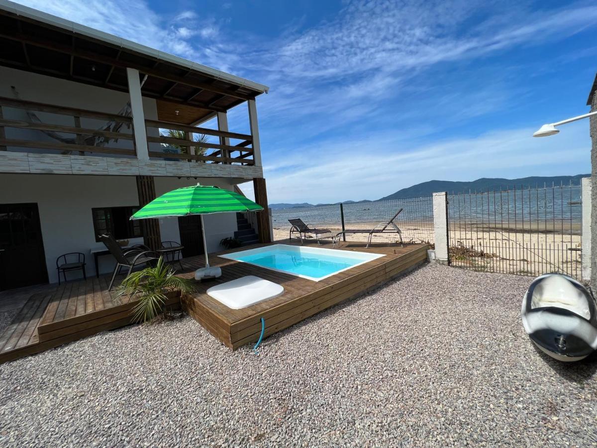 Recanto Pe Na Areia Sc Palhoca Bagian luar foto