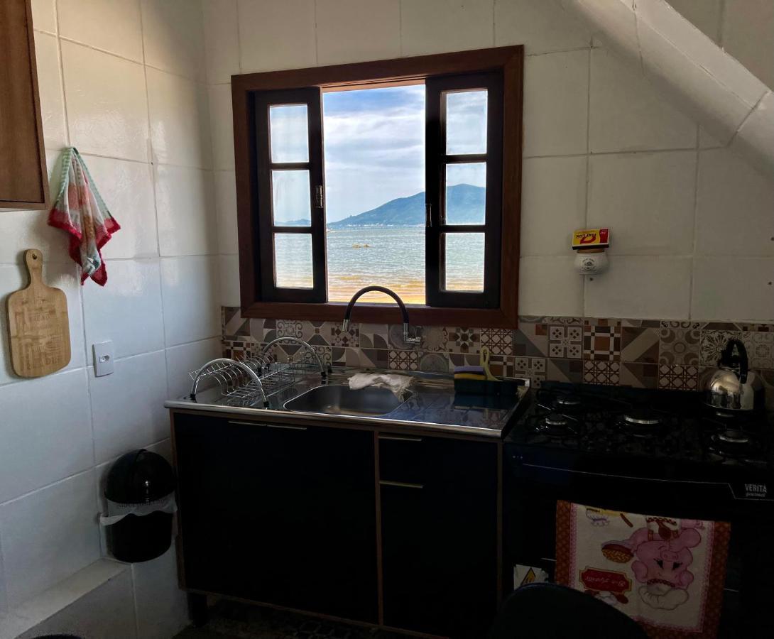 Recanto Pe Na Areia Sc Palhoca Bagian luar foto